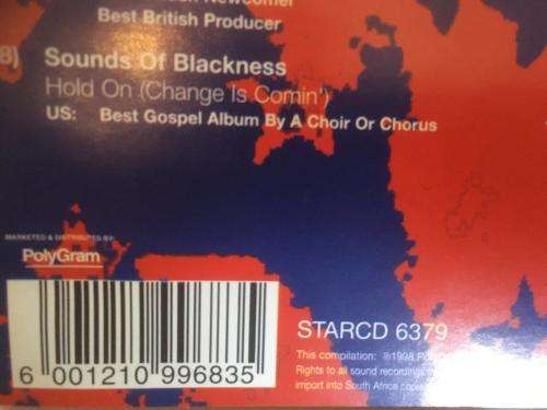 CD - 1998 Nominees Uk & US Favourites