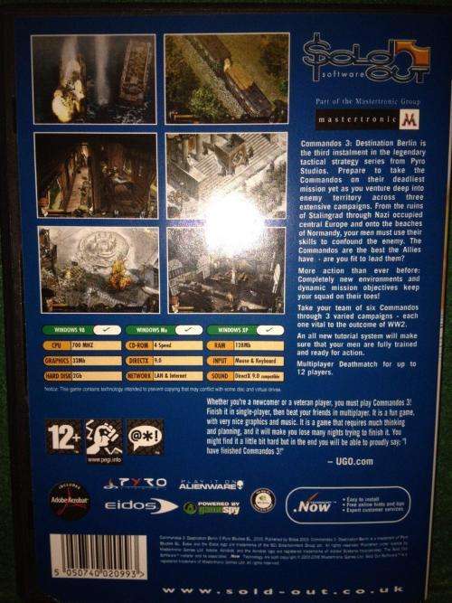 PC - Commandos 3 - Destination Berlin -