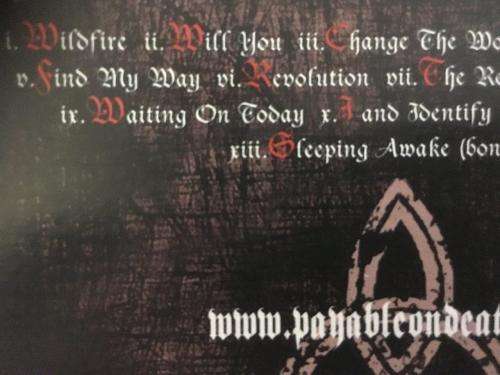 CD - P.O.D. Payable on Death - Payable On Death