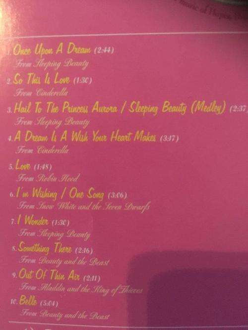 CD - Disney Princess - The Music of Hopes Dreams and Happy Endings