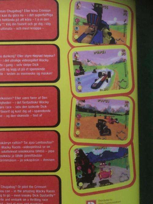 PS2 - Wacky Races Mad Motors