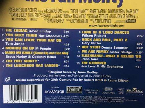 CD - The Full Monty - Music From The Motion Picture