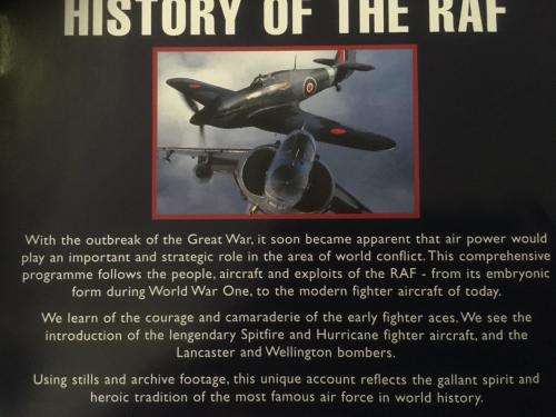 DVD - The War File - History Of The RAF - The Early Years - Modern Times