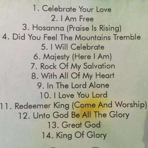 CD - CUM Books - Celebrate