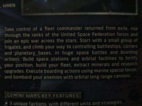 PC - Gemini Wars