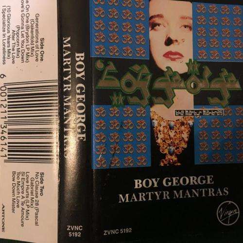 Cassette - Boy George - Martyr Mantras