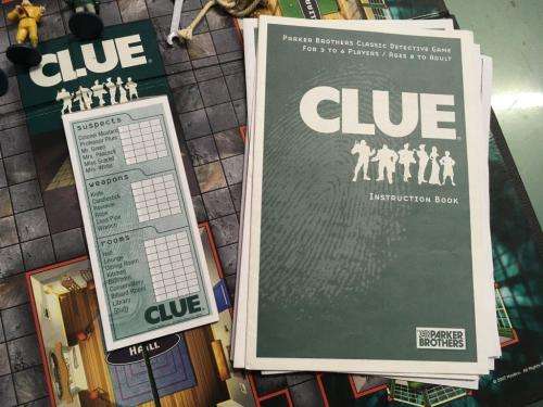 Clue - Parker Brothers Classic Detective Game - Parker Brothers