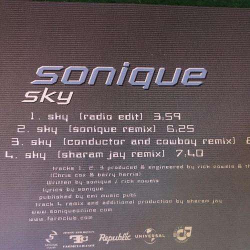CD - Sonique - Sky (Single)