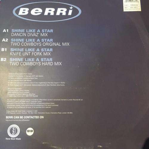 12` Maxi - Berri - Shine Like A Star (12`)