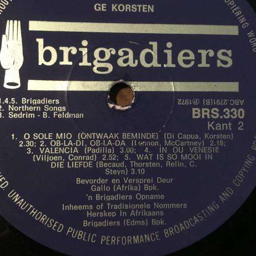 LP - Ge` Korsten - Hier is `n Mens
