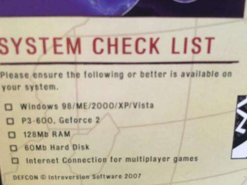 PC - Defcon - Global Thermonuclear War