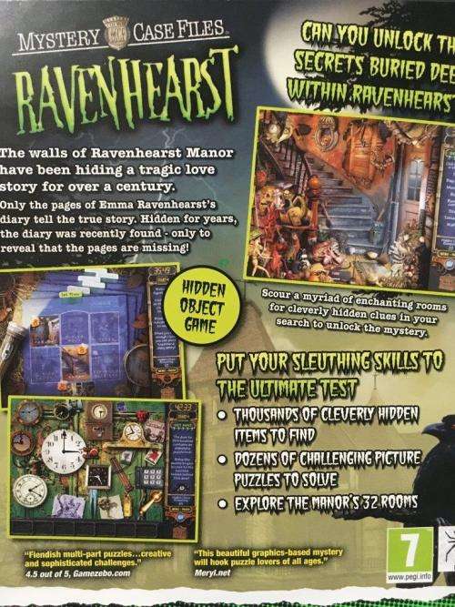 PC - Ravenhearst - Hidden object Game