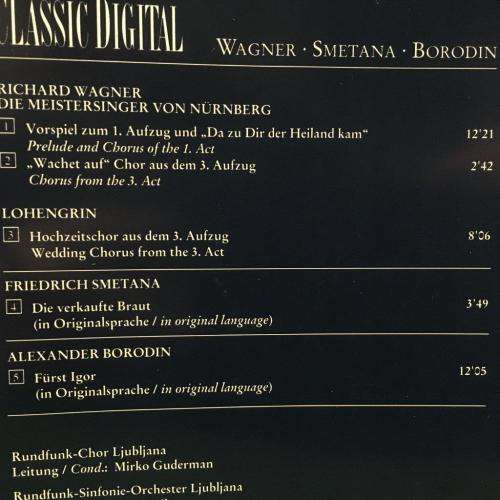 CD - Wagner - Smetana - Borodin - Classic Digital
