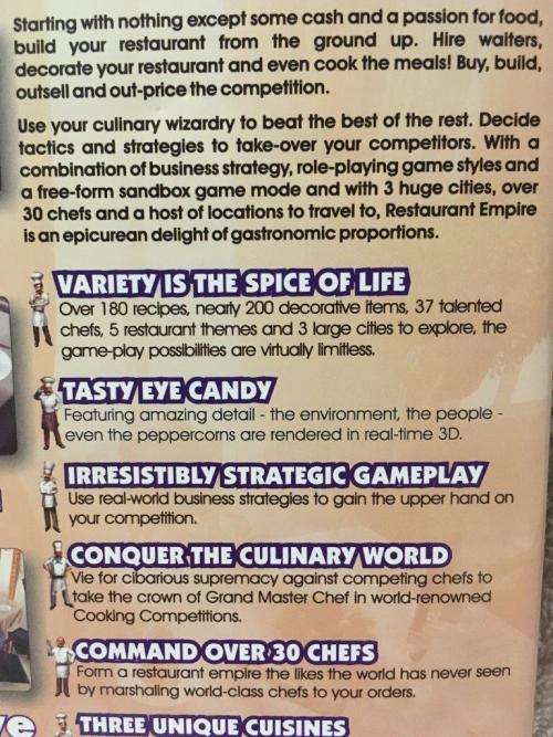 PC - Restaurant Empire