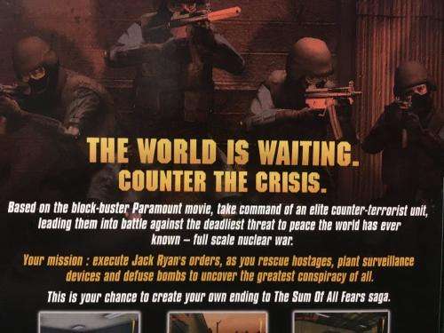 PS2 - The Sum Of All Fears