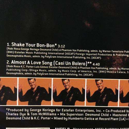 CD - Ricky Martin - Shake Your Bon-Bon (Single)