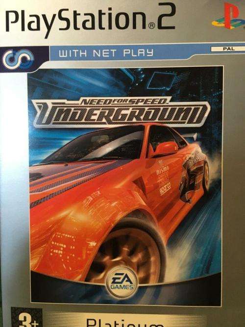 PS2 - Need for Speed Underground Platinum