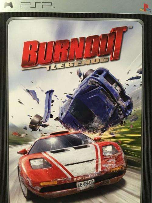 PSP - Burnout Legends - Platinum