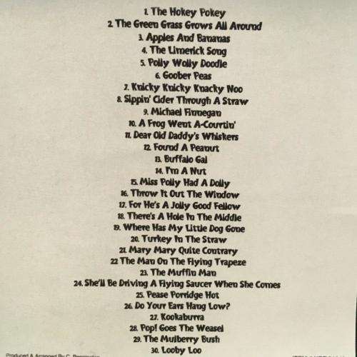 CD - Silly Songs