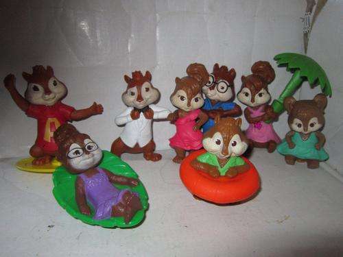 McDonalds - Alvin and the Chipmunks 3 - COMPLETE SET 2011