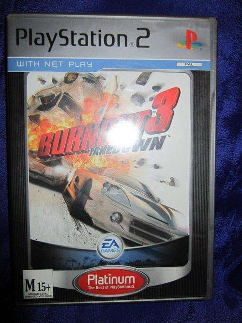 Playstation 2-Burnout 3 Take Down (M 15+)