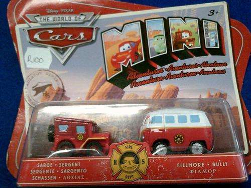 Cars - Sarge & Fillmore - Disney Pixar - Cars Mini