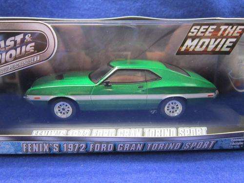 Greenlight - Fast & Furious - Fenix's 1972 Ford Gran Torino Sport Limited Edition 1:43 Scale