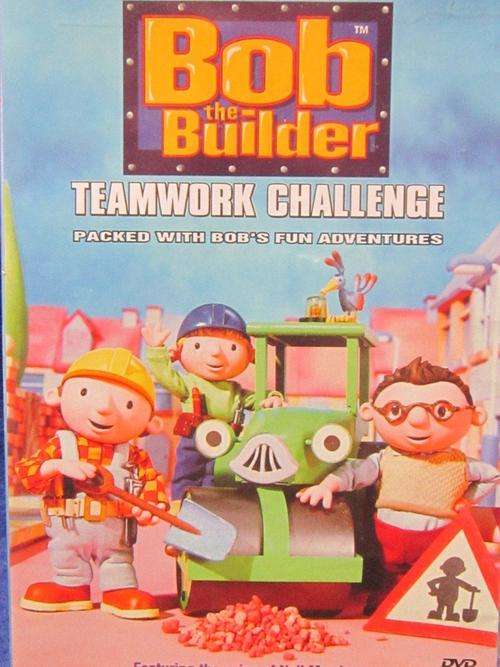 DVD - Bob The Builder - Teamwork Challenge  (FPB A)