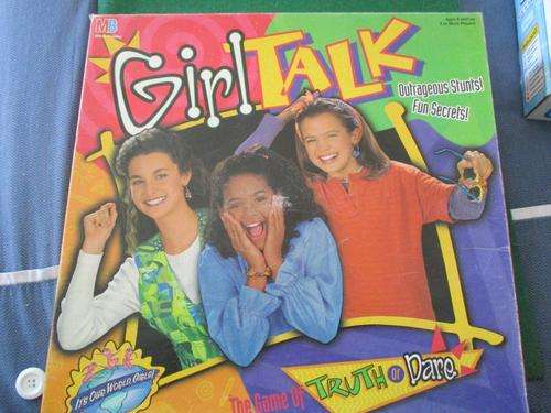 Girl Talk - Second Edition - The game of truth or dare - 1995 Hasbro Milton Bradley Made in USA