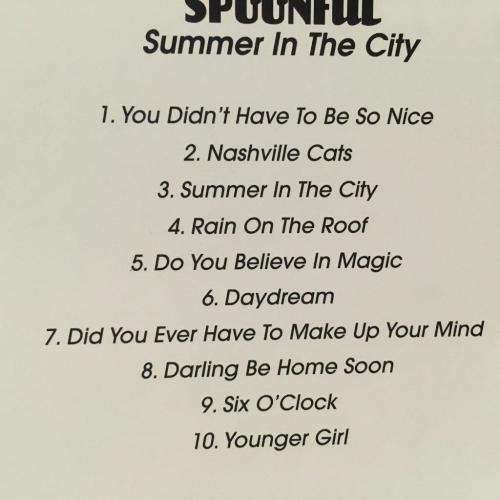 CD - The Lovin` Spoonful - Summer In The City