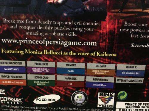 PC - Prince of Persia Warrior Within