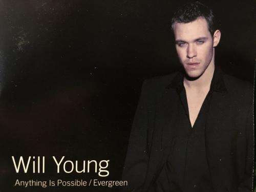 CD - Will Young - Anything is Possible / Evergreen (single) - original idols winner