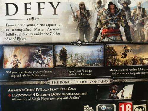 PS4 - Assassin's Creed IV Black Flag