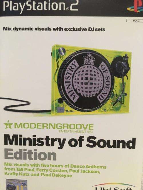 PS2 - Moderngroove Ministry of Sound Edition