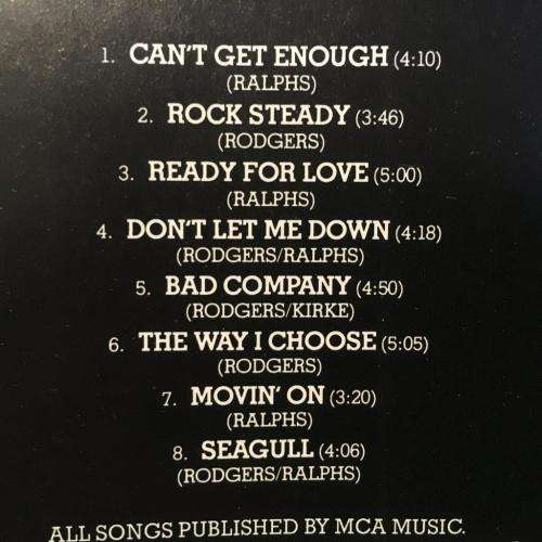CD - Bad Company - Bad Company