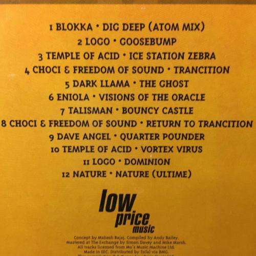 CD - Underground Dance - Best of Volume Two
