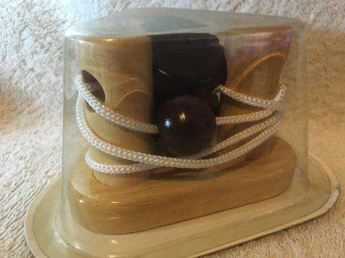 Vintage Hatchette Partworks Wooden Puzzle Brain Teaser no 6 (New Sealed)