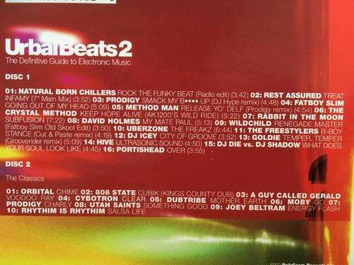 CD - Urbal Beats 2 - The Defenitive Guide To Electronic Music