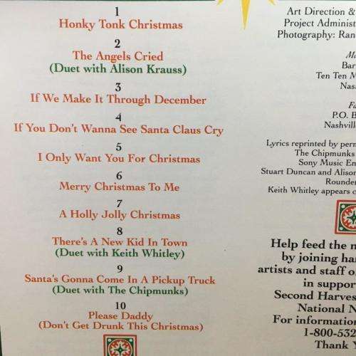 CD - Alan Jackson - Honky Tonk Christmas
