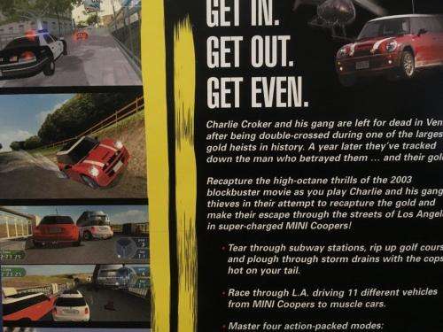 PS2 - The Italian Job L.A. Heist