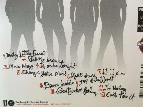 CD - The All American Rejects - Move Along