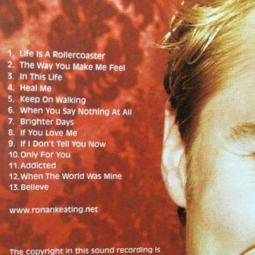 CD - Ronan Keating - Ronan