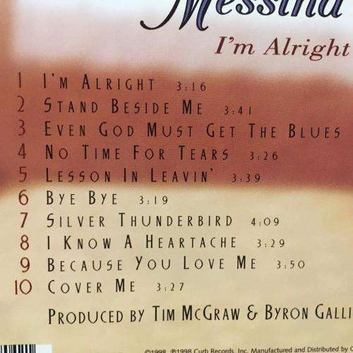 CD - Jo Dee Messina - I`m Alright