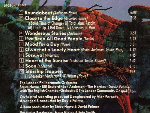 CD - Yes - Symphonic Music Of Yes