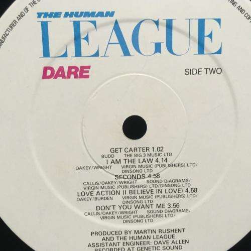 LP - The Human League - Dare