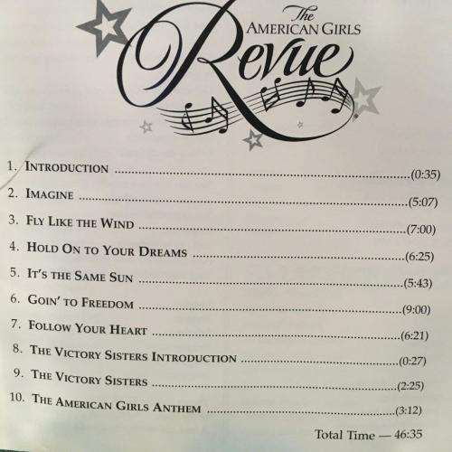 CD - The AMerican Girls Revue