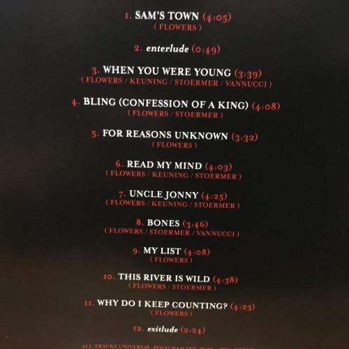 CD - The Killers - Sam`s Town