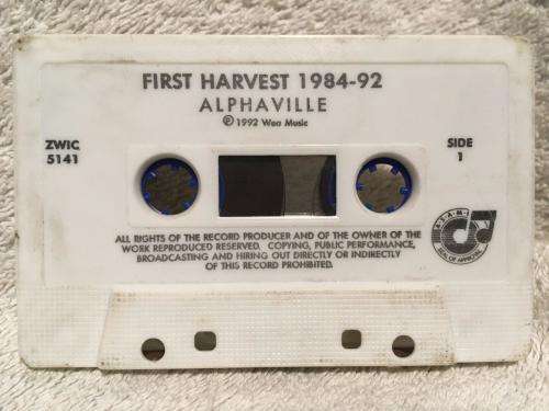 Cassette - Alphaville - First Harvest 1984-92 (Cassette & Case No Inlay)