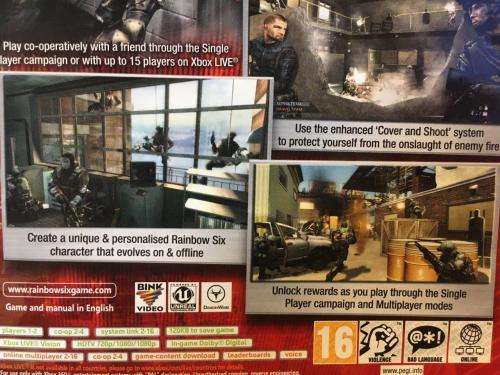 Xbox 360 - Tom Clancy`s Rainbow Six Vegas 2 Complete Edition