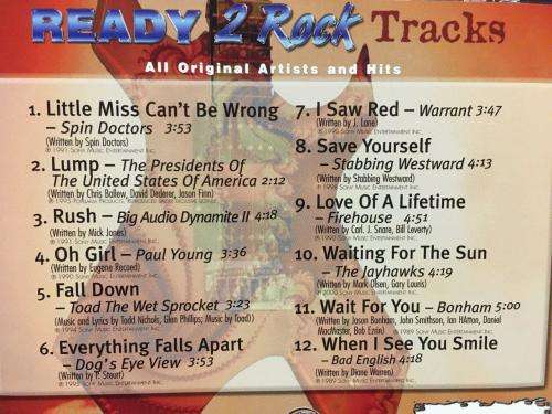 CD - Ready 2 Rock - All Original Artists And Hits